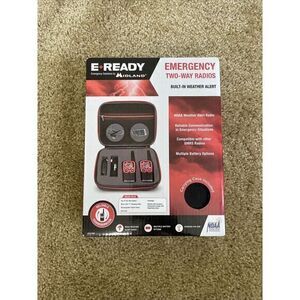 Midland Radio‎ E+Ready EX37VP Emergency Two Way Radio Kit*New